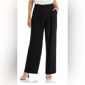 WAYF Wilson Pleated Wide Leg Pants